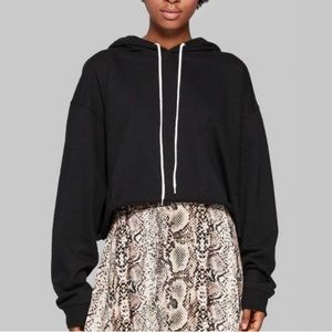 NWOT WILD FABLE CROPPED HOODIE